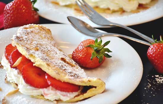 Italienischer Konfekt Kuchen.