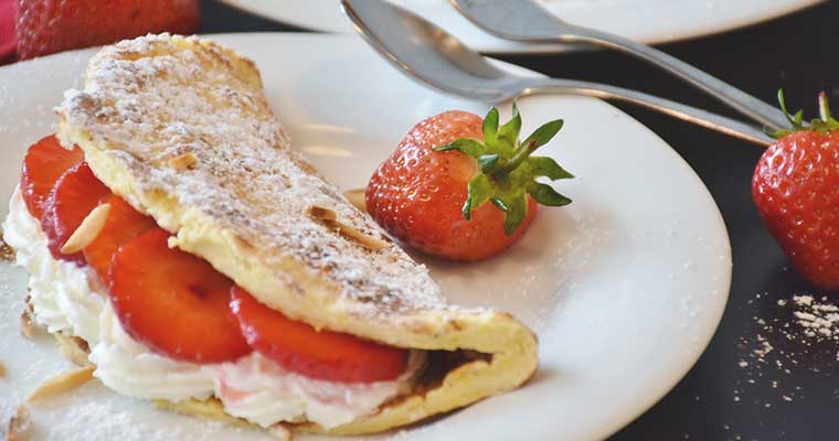 Italienischer Konfekt Kuchen.